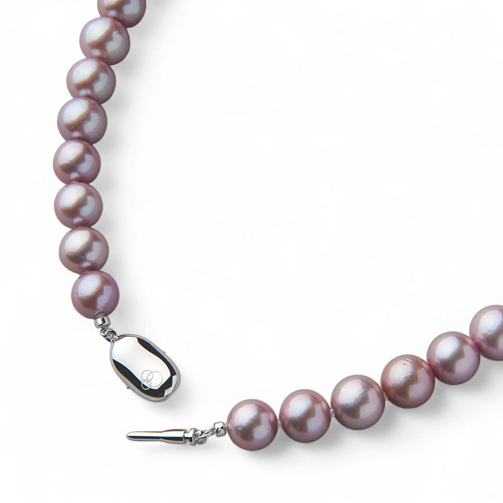 淡水真珠 ネックレス9-11mm -Mauvette-