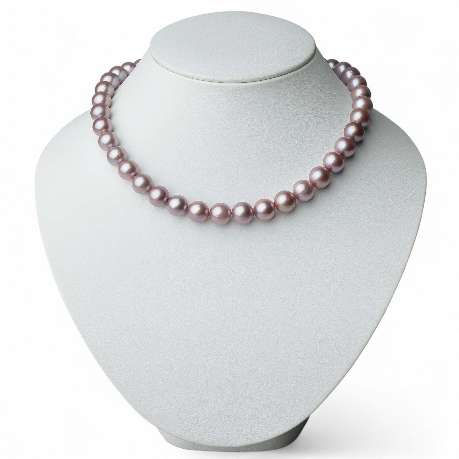 淡水真珠 ネックレス9-11mm -Mauvette-