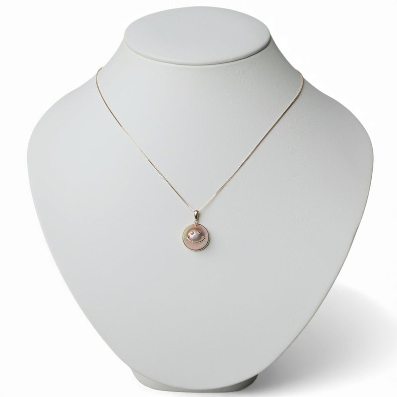 マベ真珠 ペンダントトップ14mmUP K18YG ニュアンスゴールド