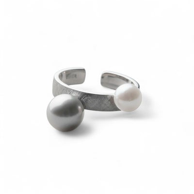 あこや真珠 イヤーカフリング5.5-8.0mm SV925