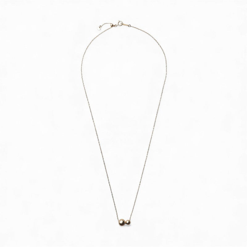 BonBon メタルボール スルーペンダント　5-7mm K18YG