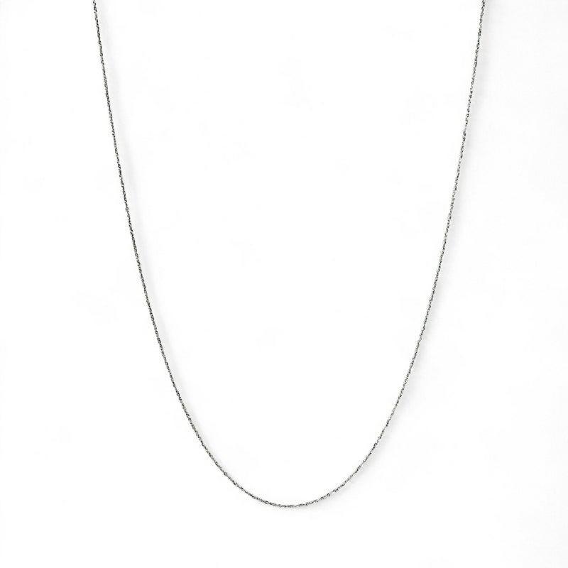 ルーチェアズキ ロングチェーン　70cm K18ＷG