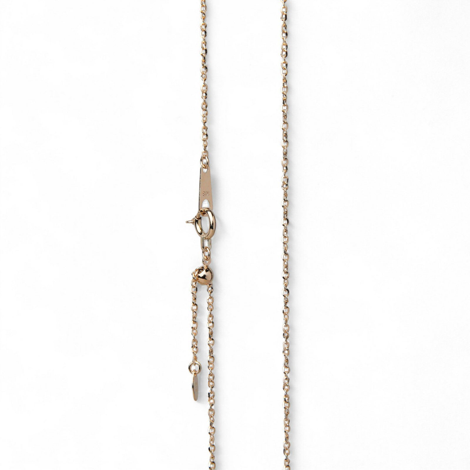 ルーチェアズキ ロングチェーン　70cm K18YG