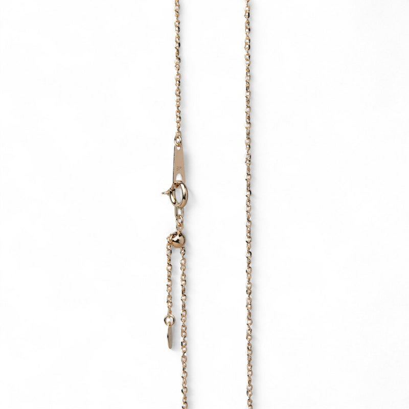 ルーチェアズキ ロングチェーン　70cm K18YG