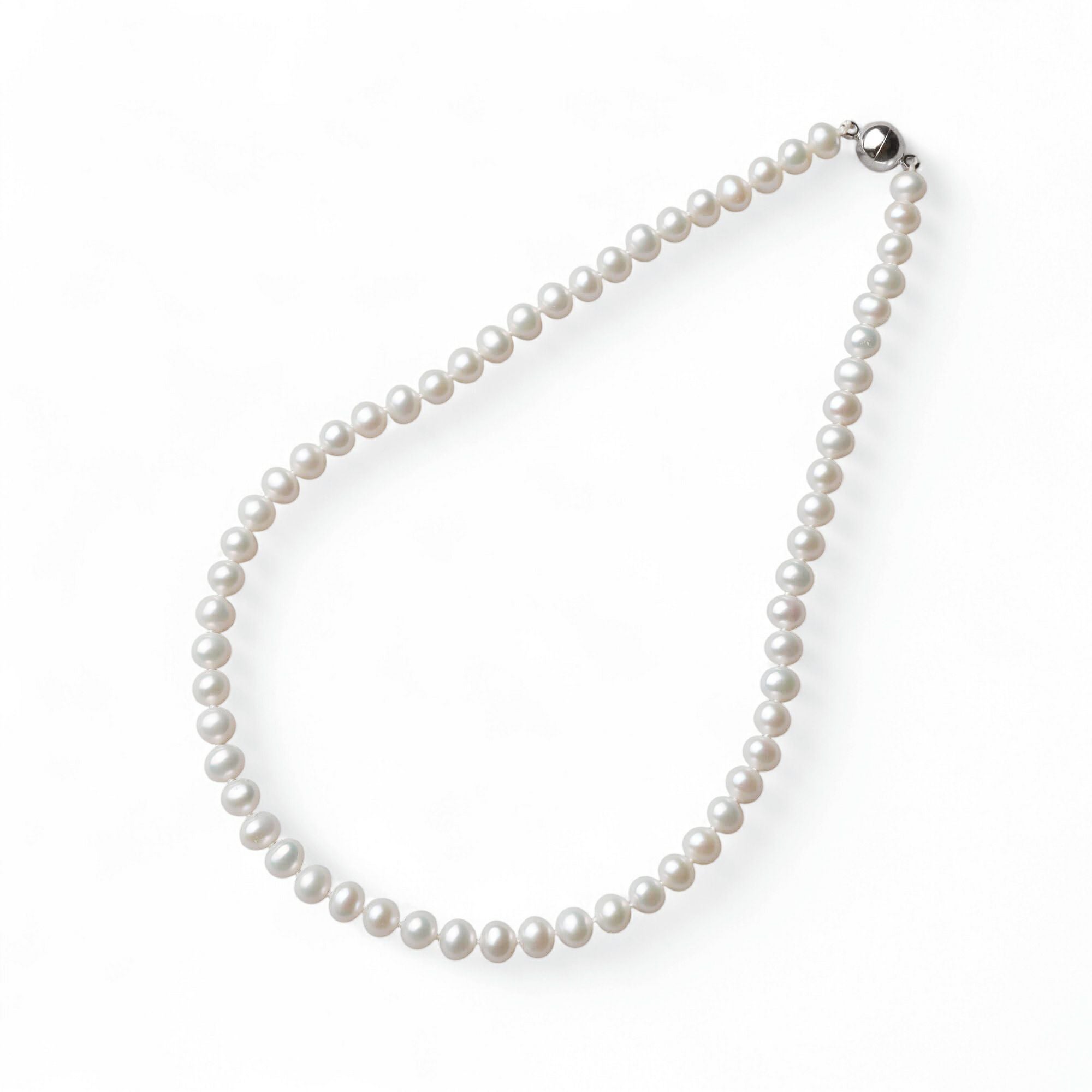 WEB限定】淡水真珠 ロングネックレス 5.5-6.0mm 150cm ジョイント式