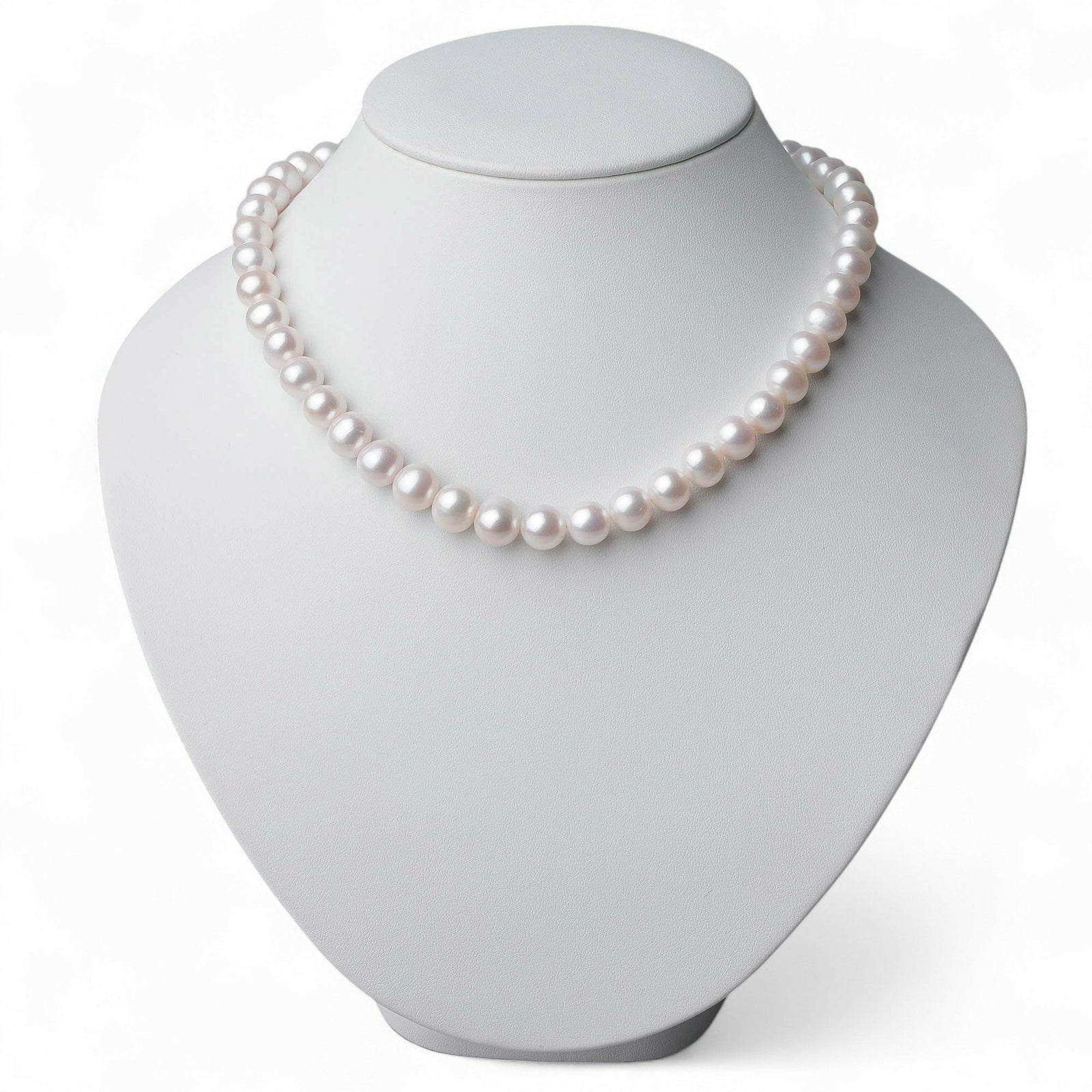 淡水真珠 ネックレスセット8.5-9.5mm 上質ランク