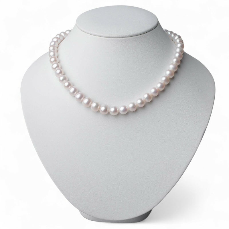 淡水真珠 ネックレスセット8.5-9.5mm 上質ランク