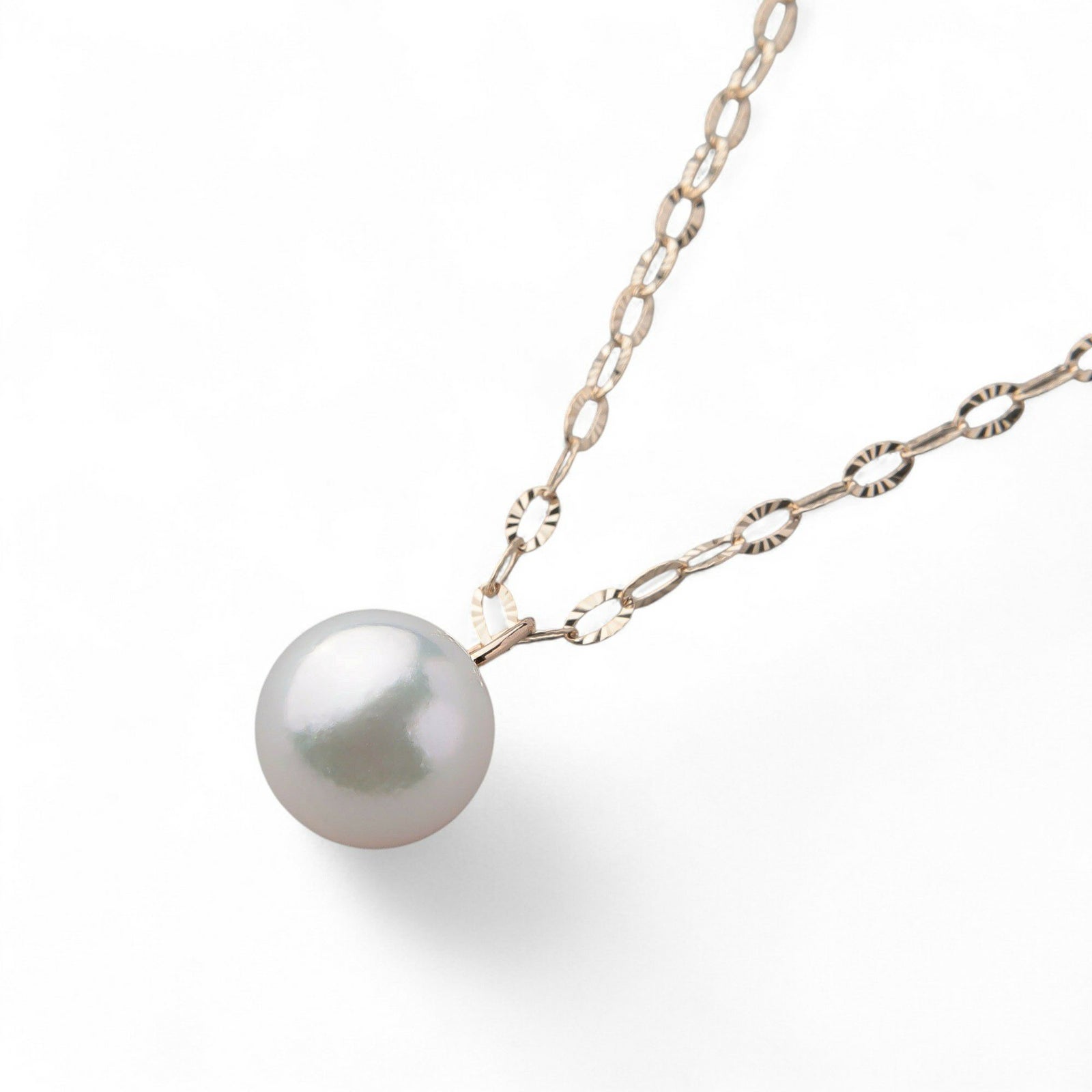 あこや真珠 プチペンダント  8.5-9.0mm K10YG