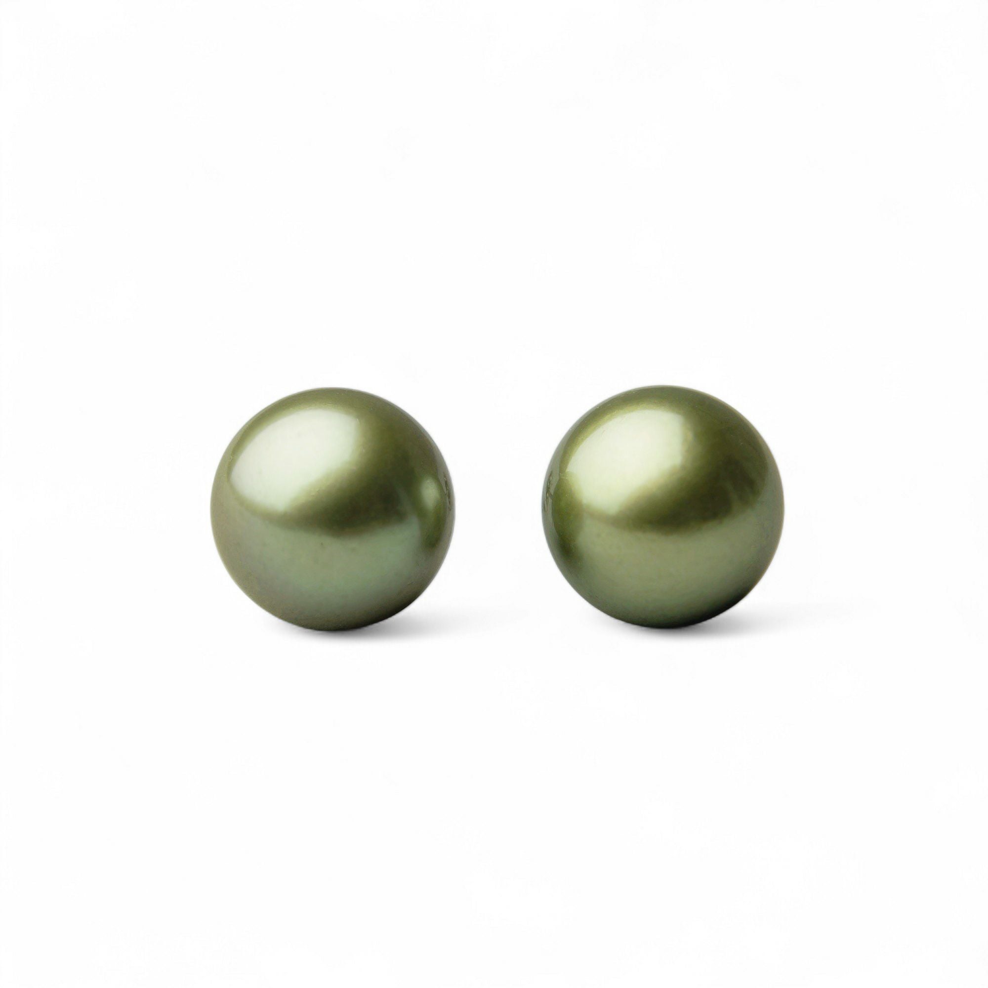 Pistachio タヒチ黒蝶真珠 ピアス 10mm PT900 | WSP（ダブルエスピー