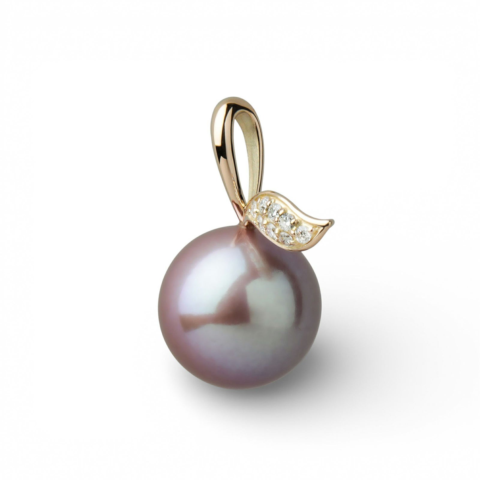 plumberry 淡水真珠 ペンダントトップ　11mmUP K18YG リンゴ