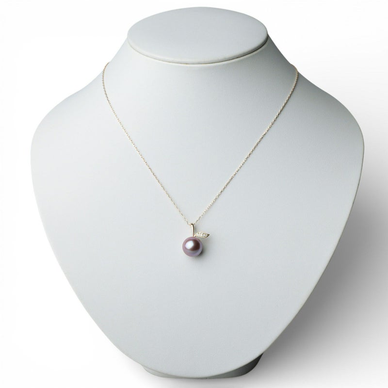 plumberry 淡水真珠 ペンダントトップ　11mmUP K18YG リンゴ