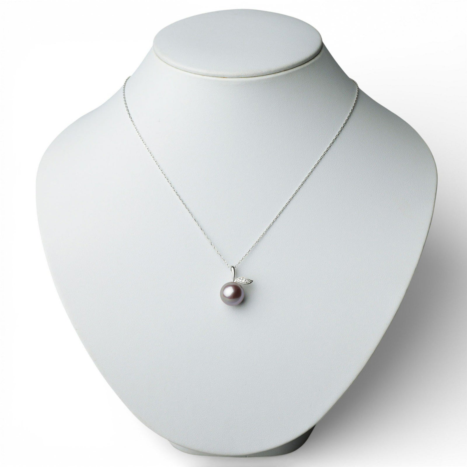 plumberry 淡水真珠 ペンダントトップ　11mmUP K18WG リンゴ