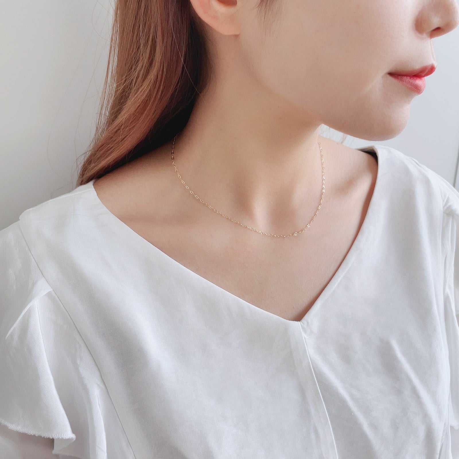 ルナチェーン 40cmK10YG