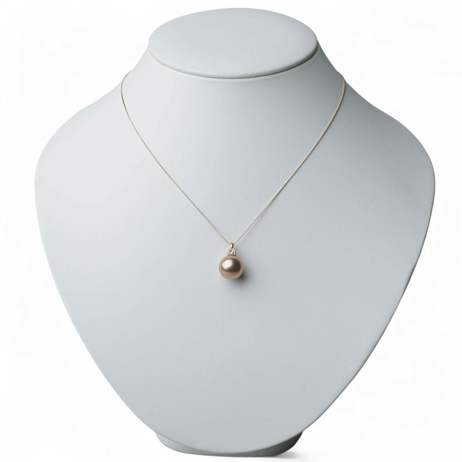 Mauvette 淡水真珠 ペンダントトップ　11.0mm K18YG キングフィッシャー鑑別