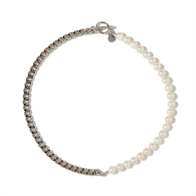 Martine マルティーヌネックレス あこや真珠 7.0-8.0mm SV925 [MARLENA 
