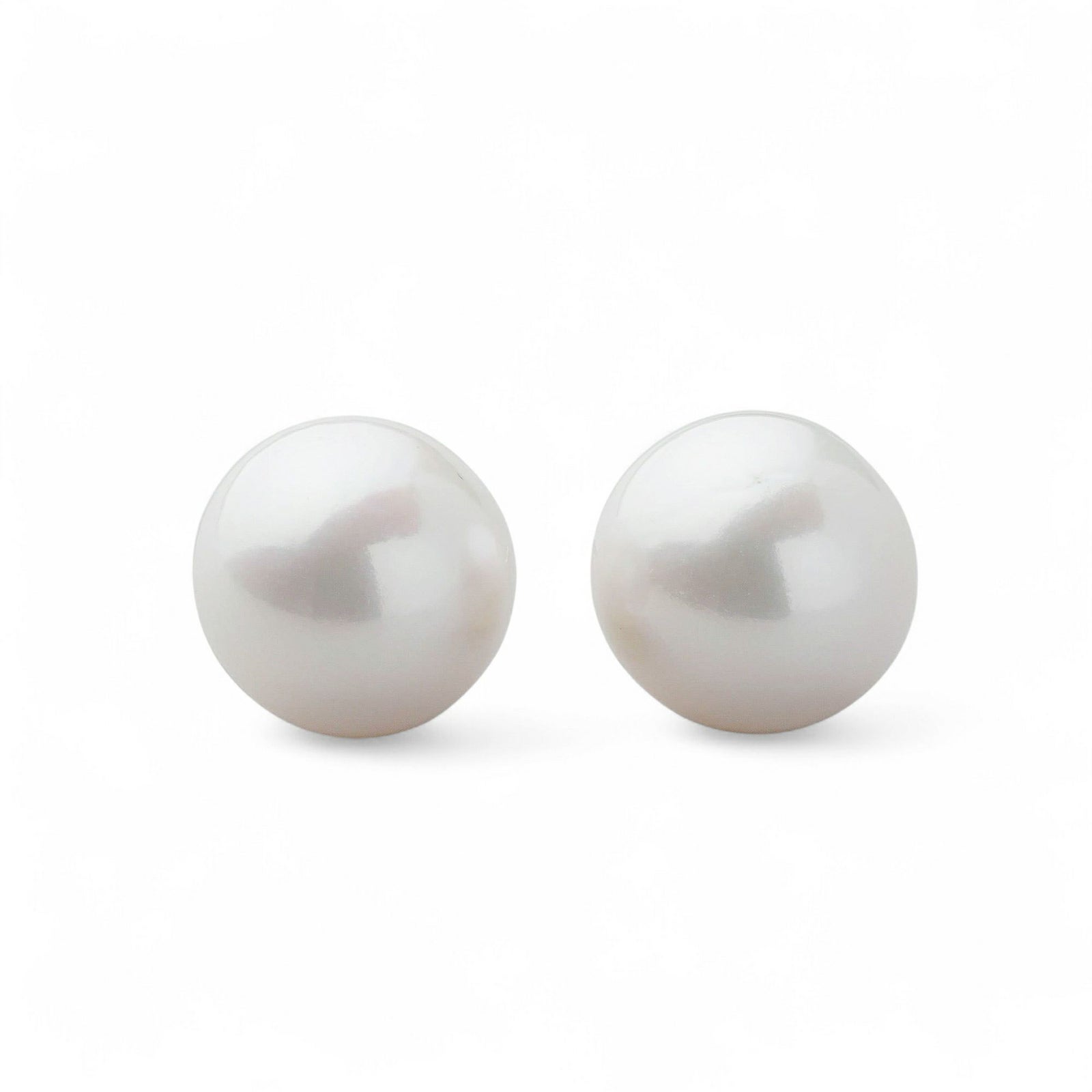 淡水真珠 (有核) ピアス/イヤリング　11mmUP K14WG/SV925
