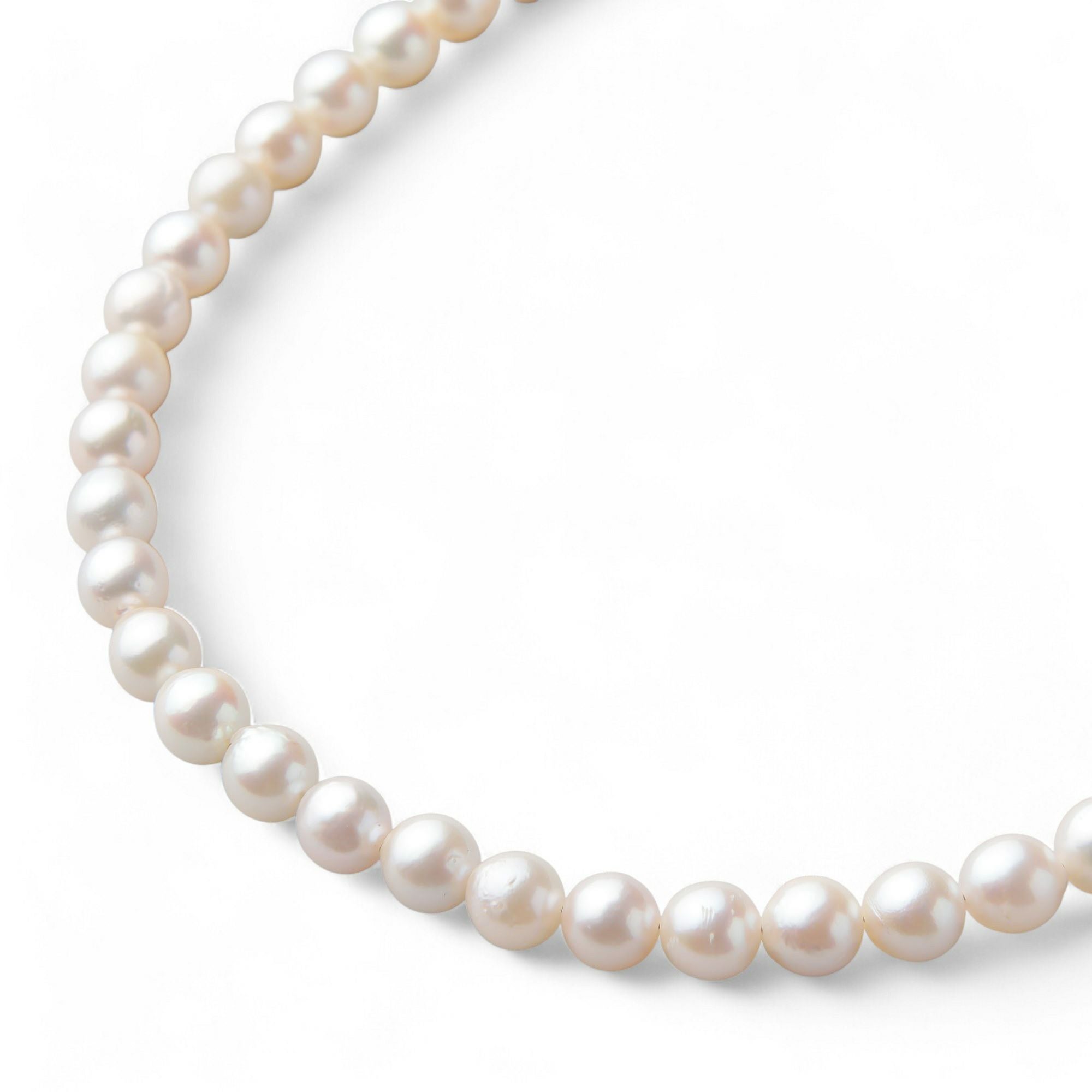 WEB限定】あこや真珠×オパール ネックレス 5.0-5.5mm つぼみドロップ