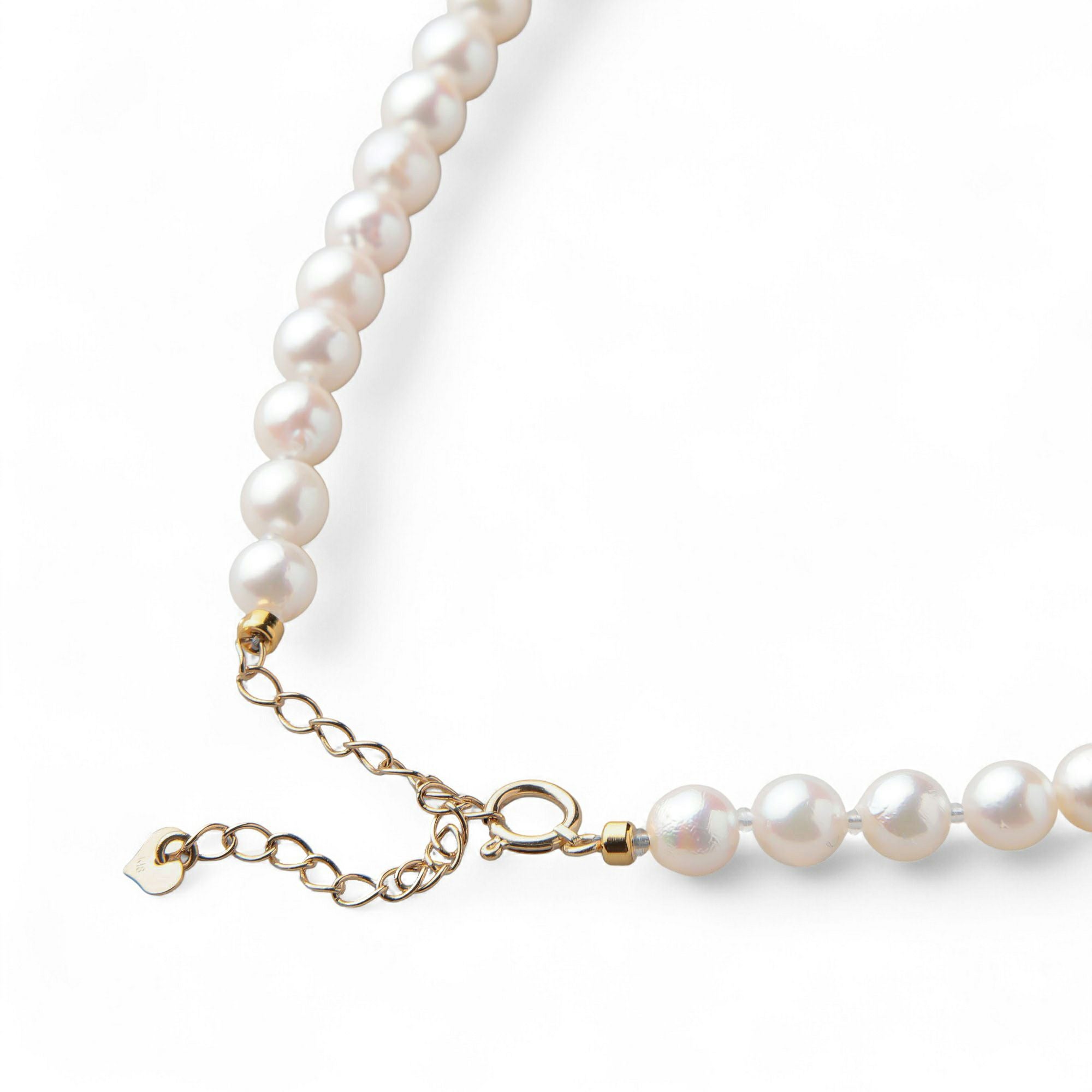 WEB限定】あこや真珠×オパール ネックレス 5.0-5.5mm つぼみドロップ