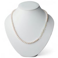 WEB限定】あこや真珠×オパール ネックレス 5.0-5.5mm つぼみドロップ 