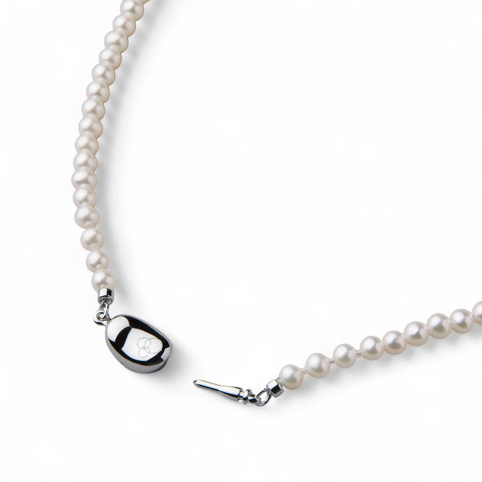 淡水真珠 (有核) ネックレス3.5-4.0mm