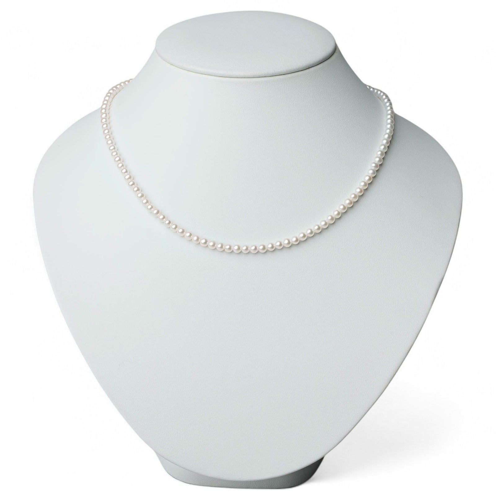 淡水真珠 (有核) ネックレス3.5-4.0mm