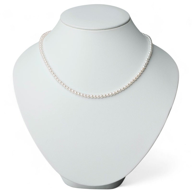 淡水真珠 (有核) ネックレス3.5-4.0mm