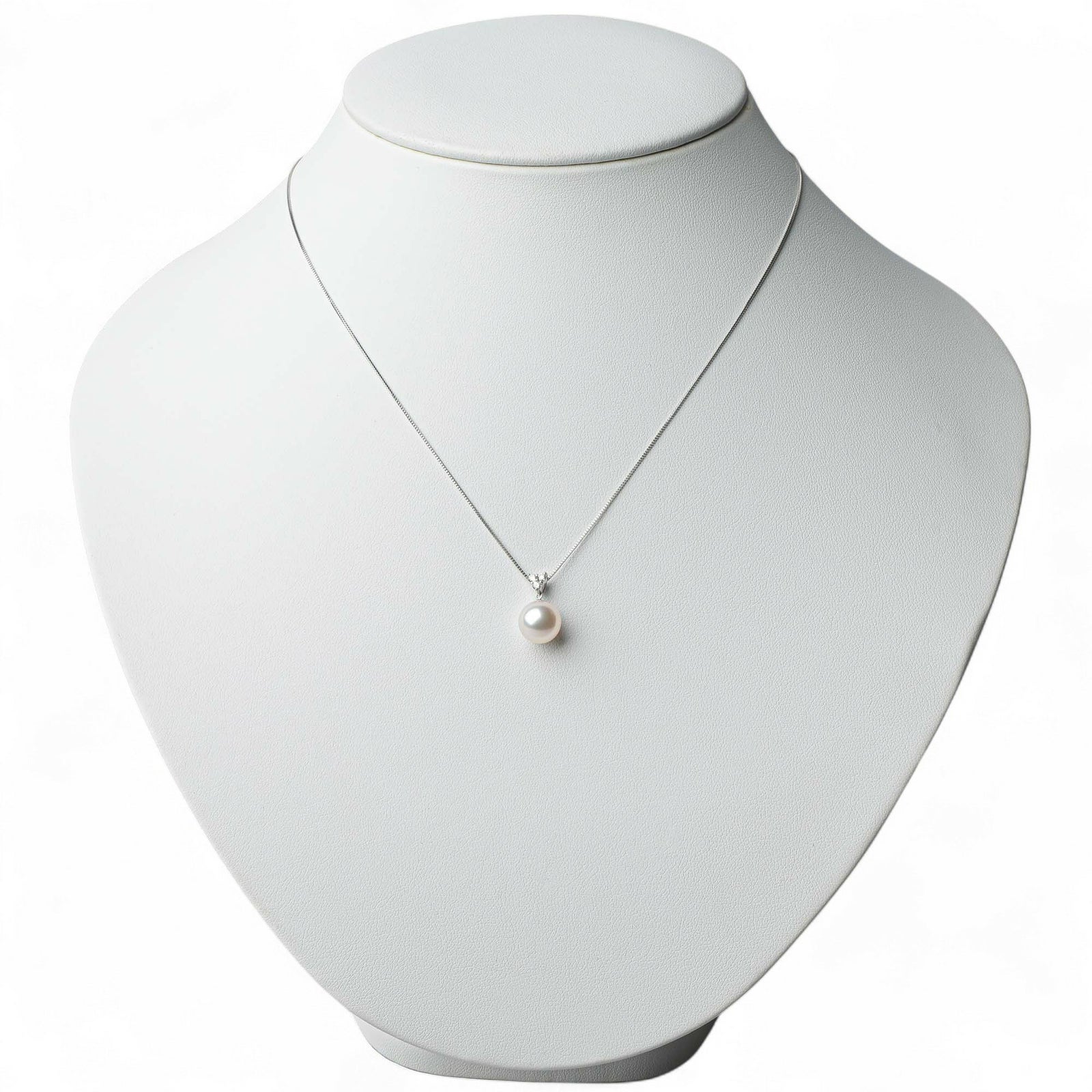 LUXE あこや真珠 ペンダントトップ　8.5-9mm PT900/K18YG