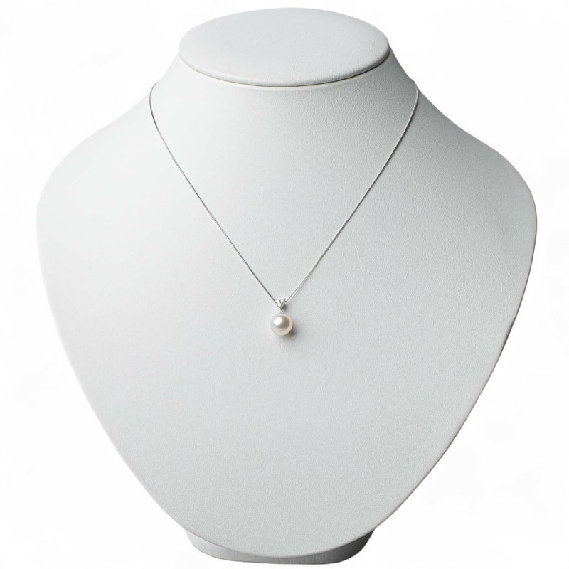 LUXE あこや真珠 ペンダントトップ　8.5-9mm PT900/K18YG