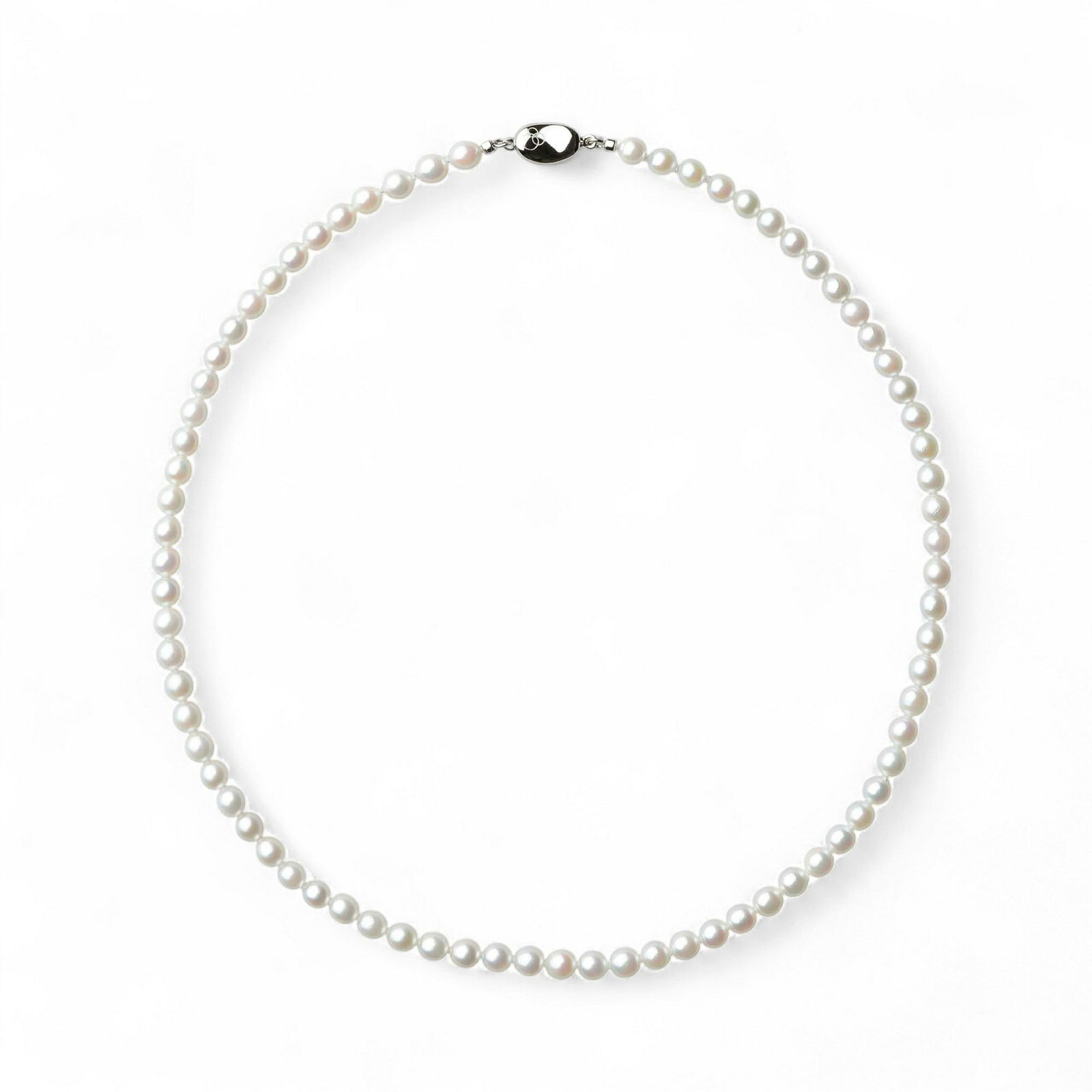 無調色 あこや真珠 ネックレス5.0-5.5mm