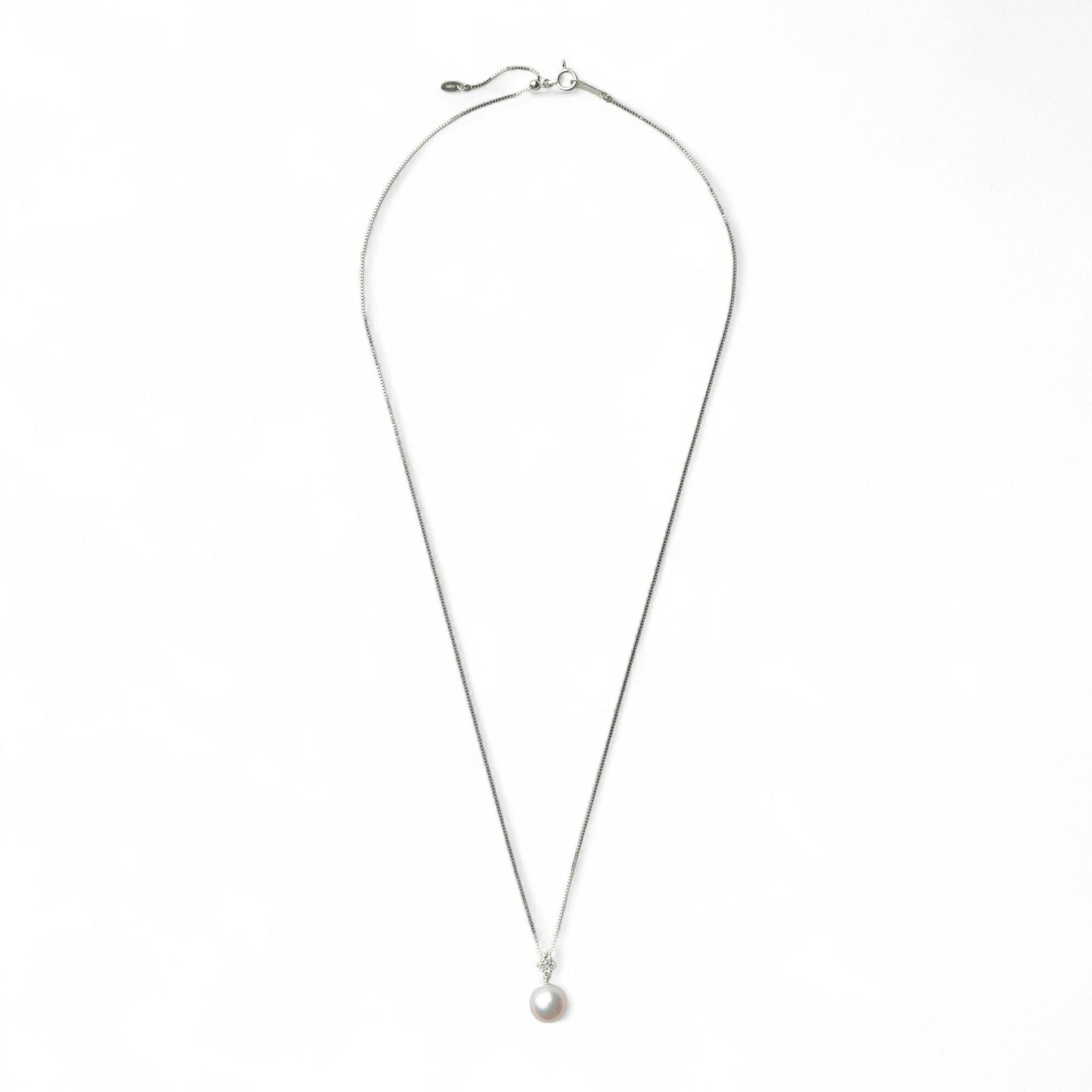  オーロラ花珠真珠 ペンダント8.0-8.5mm PT900/850 -Premium-