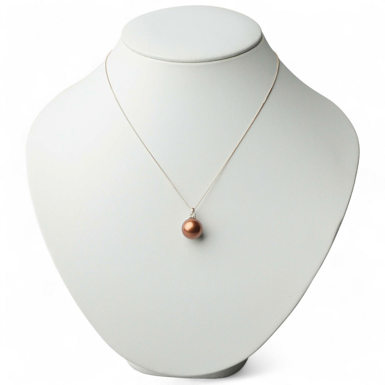 Chocolat タヒチ黒蝶真珠 ペンダントトップ　12mmUP K18YG