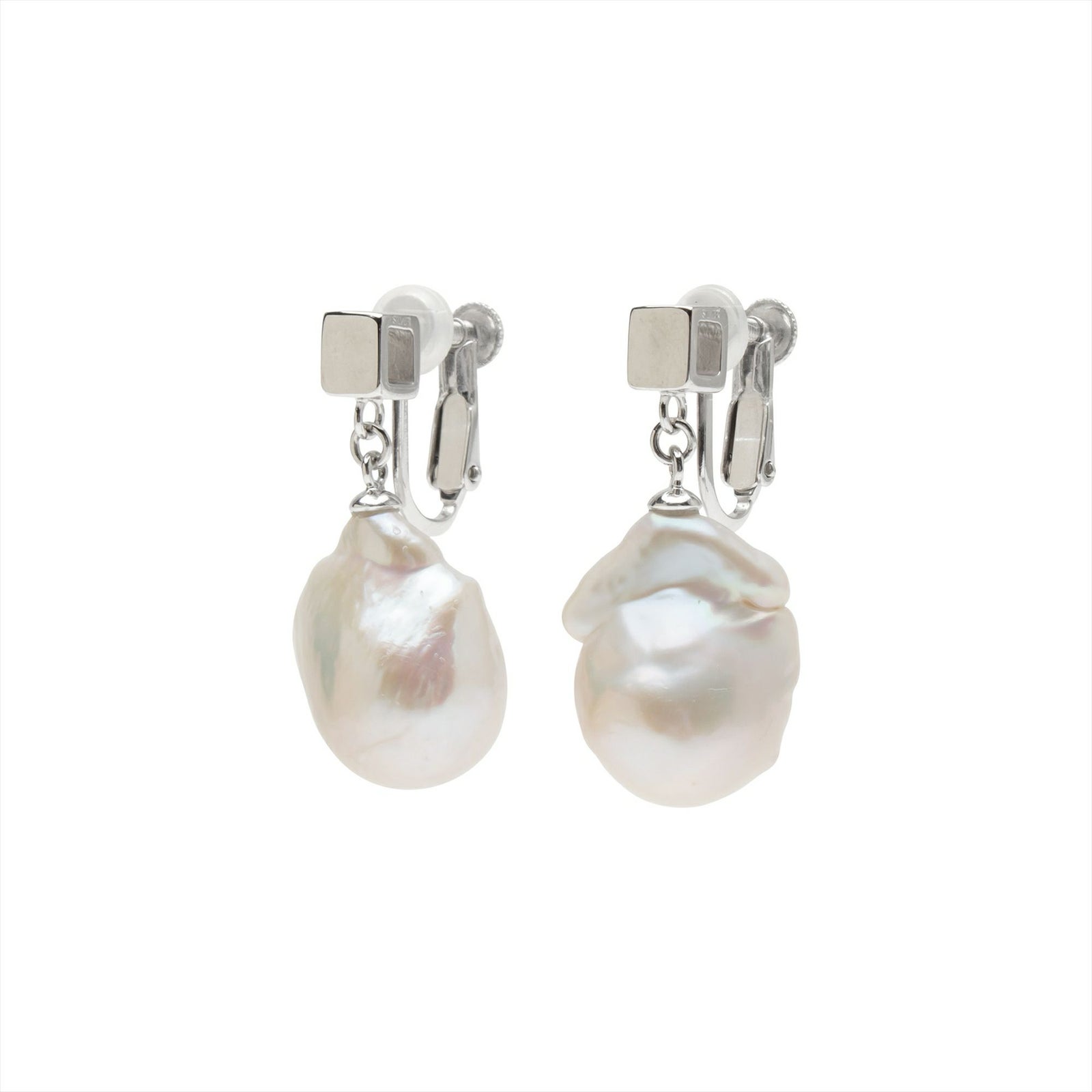 マルレナ キャレバロック イヤリング　淡水真珠 12mmUP SV925