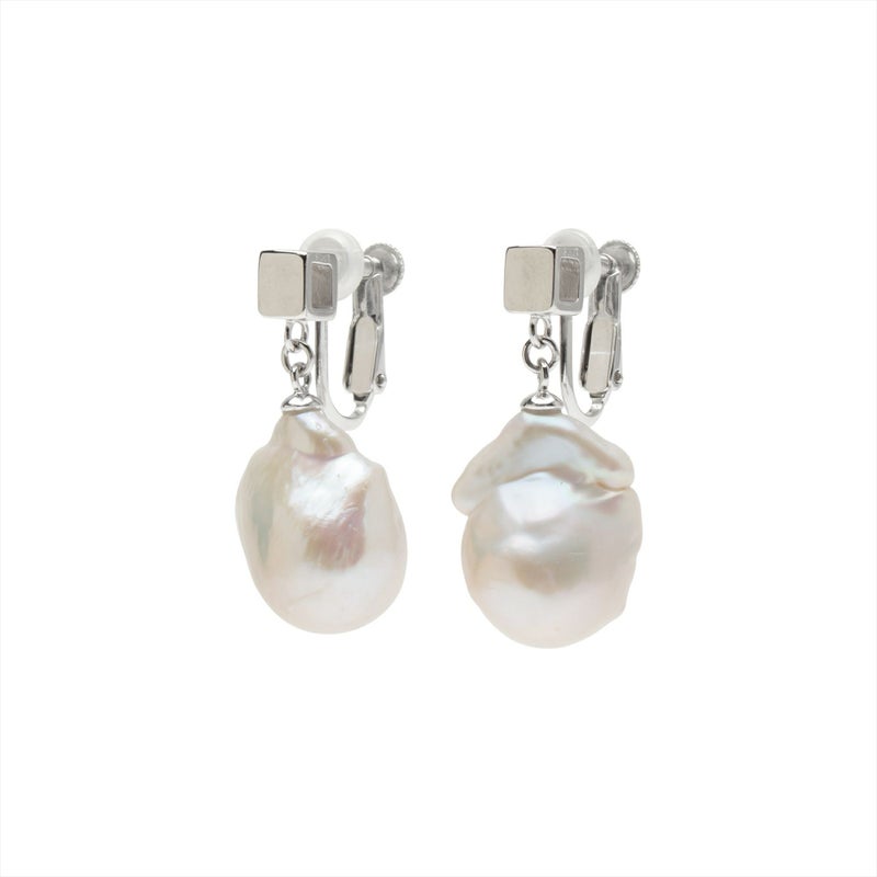 マルレナ キャレバロック イヤリング　淡水真珠 12mmUP SV925