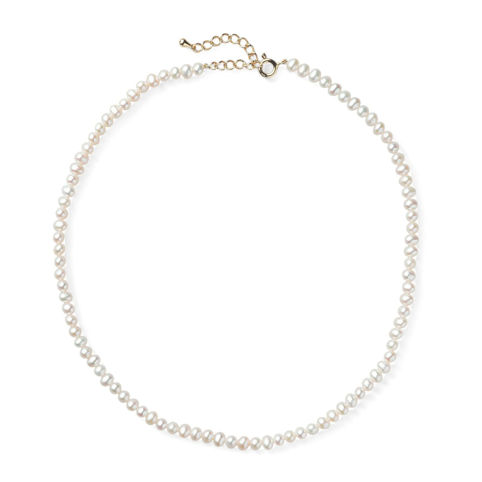 淡水真珠　ベビーパールネックレス　4.0-5.0mm