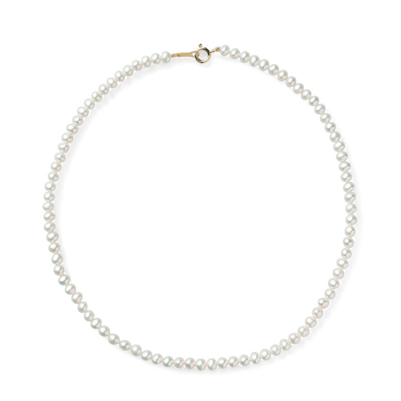 淡水真珠　ベビーパールネックレス　4.0-5.0mm