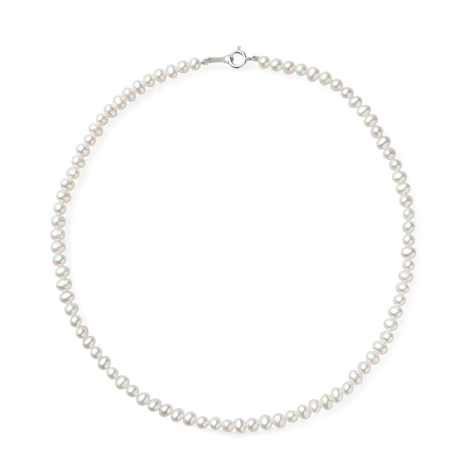 淡水真珠　ベビーパールネックレス　4.0-5.0mm