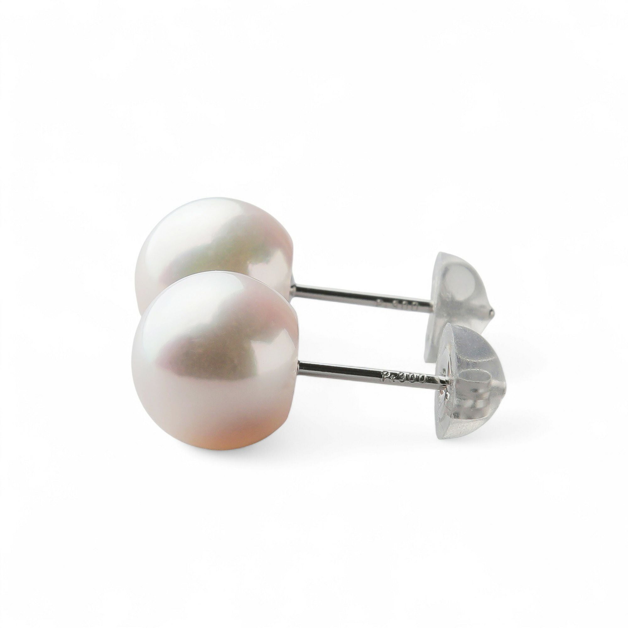 WEB限定】LUXE あこや真珠 ピアス8.5-9.0mm K18YG/PT900 | WSP（ダブル