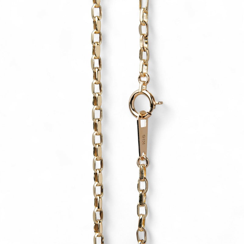 オーバルエスカルゴ チェーン50cm/4.5mm K18YG