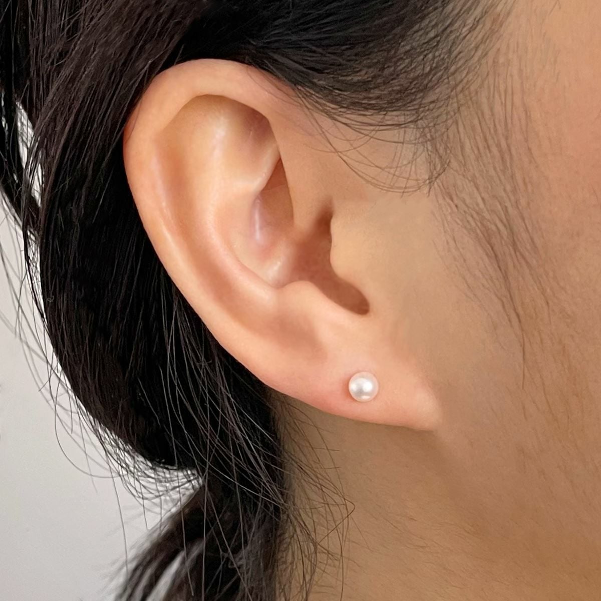 WEB限定】あこや真珠 スタッドピアス 4.5-5.0mm Pt900 | あこや真珠