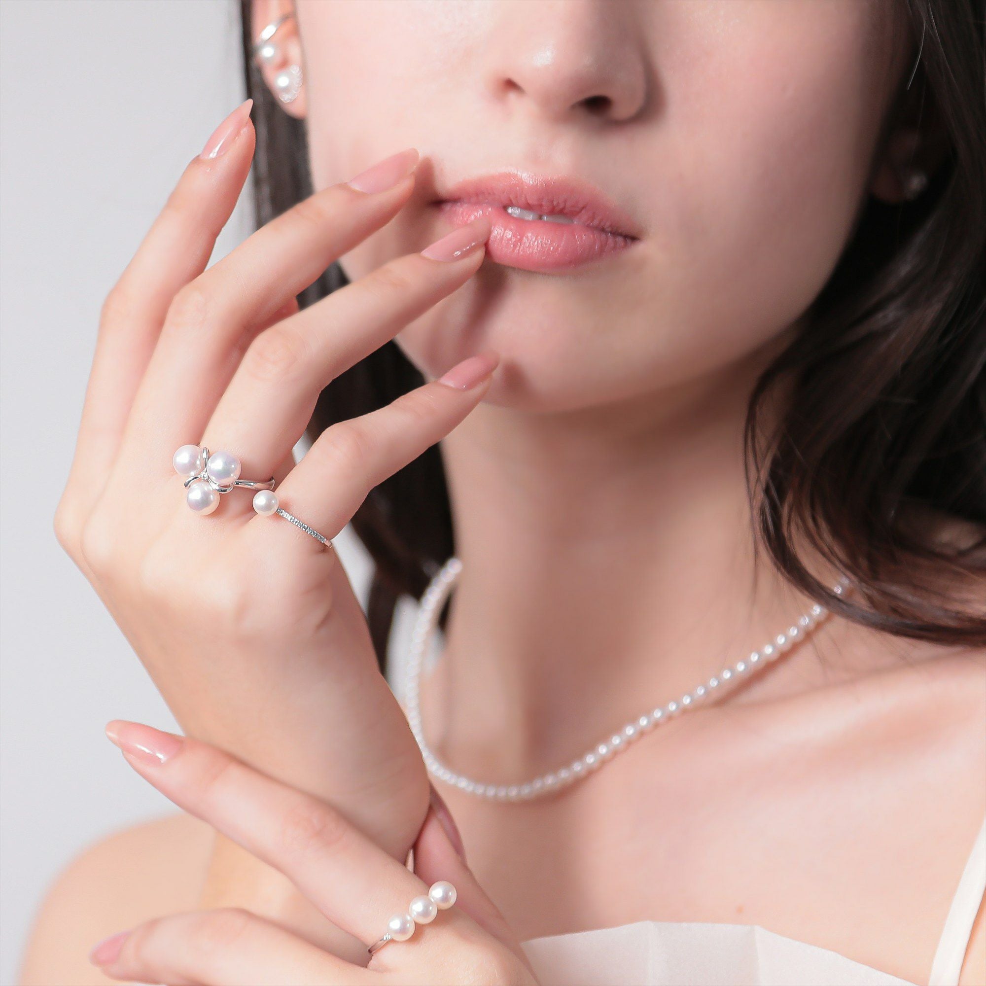 極美品 照り巻き最強 pt900 アコヤパールリング 【公式通販】