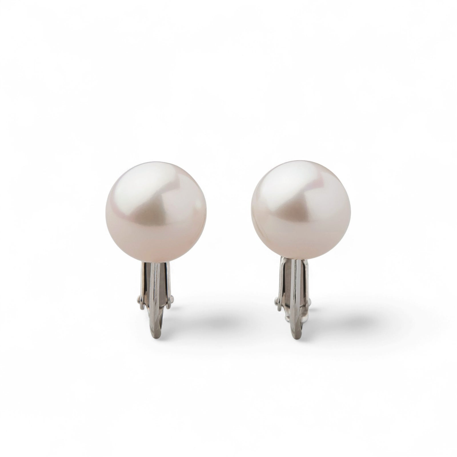 Bubble 淡水真珠 イヤリング9mmUP SV925 ホワイト