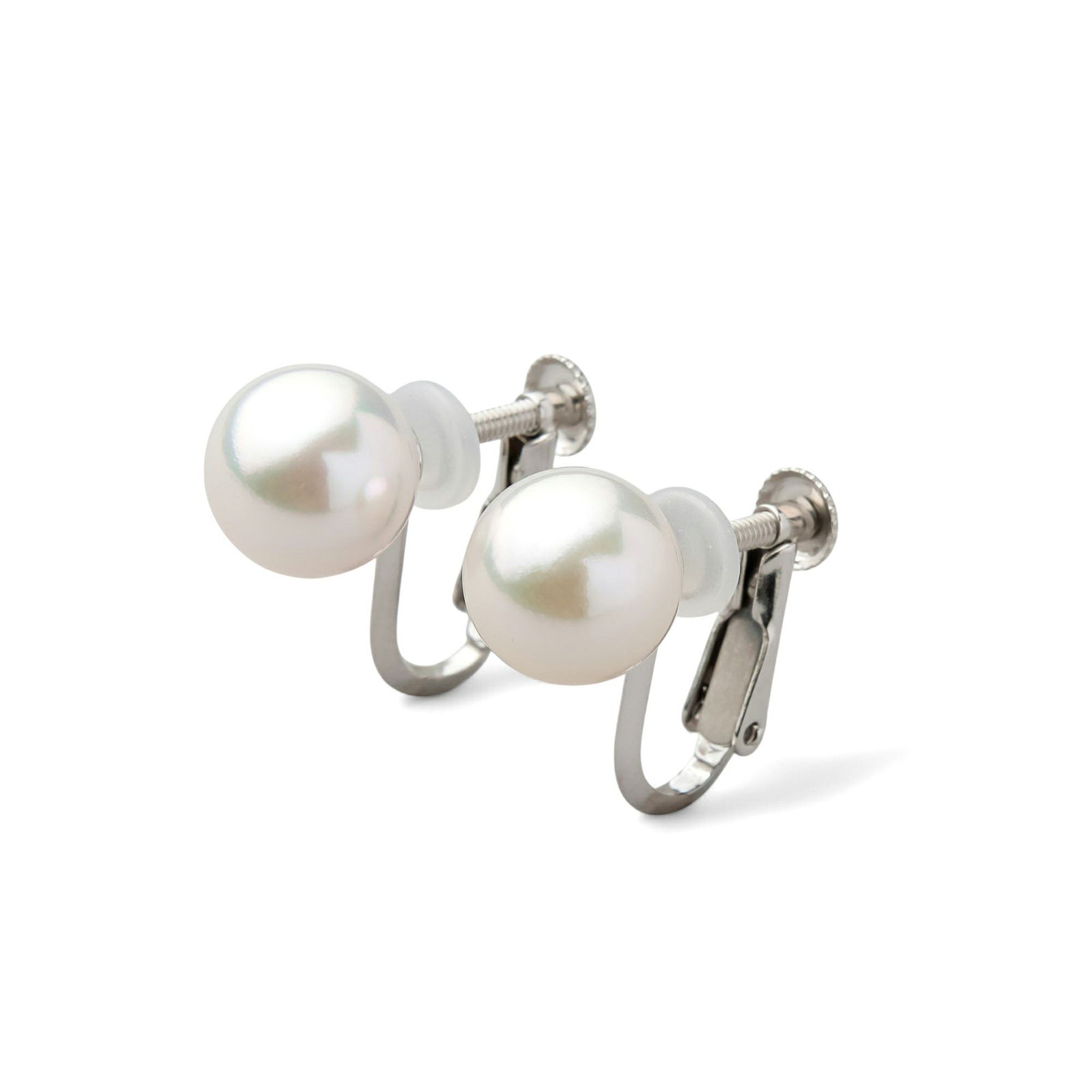 あこや真珠 スタッドイヤリング8.0-8.5mm SV925