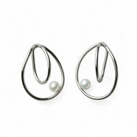 Supple あこや真珠 イヤーカフ(両耳)　7.0-7.5mm SUS316L