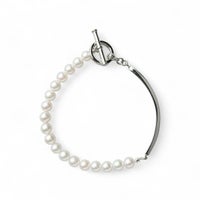 Supple あこや真珠 ハーフブレスレット　5.5-6.0mm SUS316L