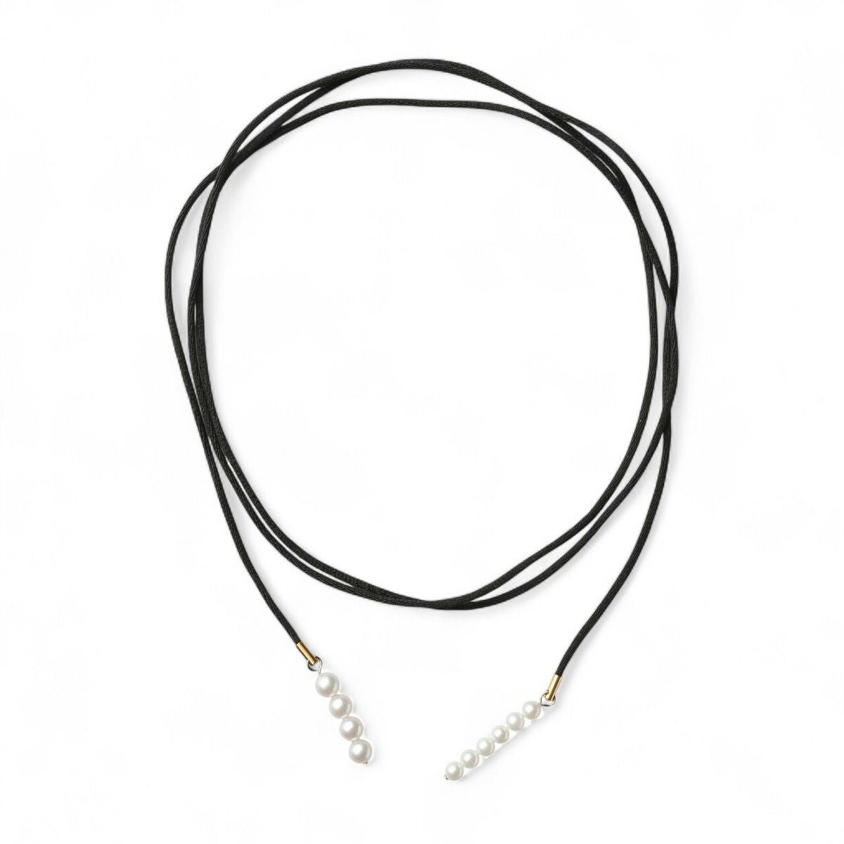 Supple あこや真珠 チョーカー 5.5-7.0mm コットンサテン | あこや真珠