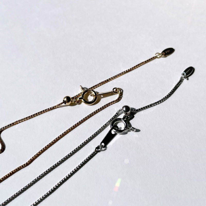 オーロラ花珠真珠 スルーペンダントネックレス 8.5-9.0mm K18YG -Premium-