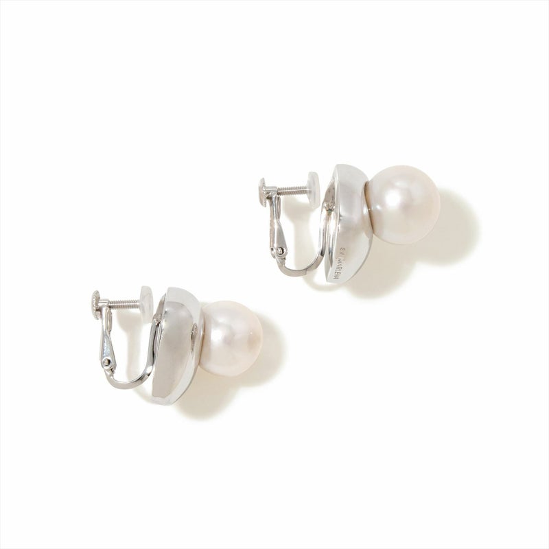 マルレナ メリナイヤリング　淡水真珠 10mmUP SV925