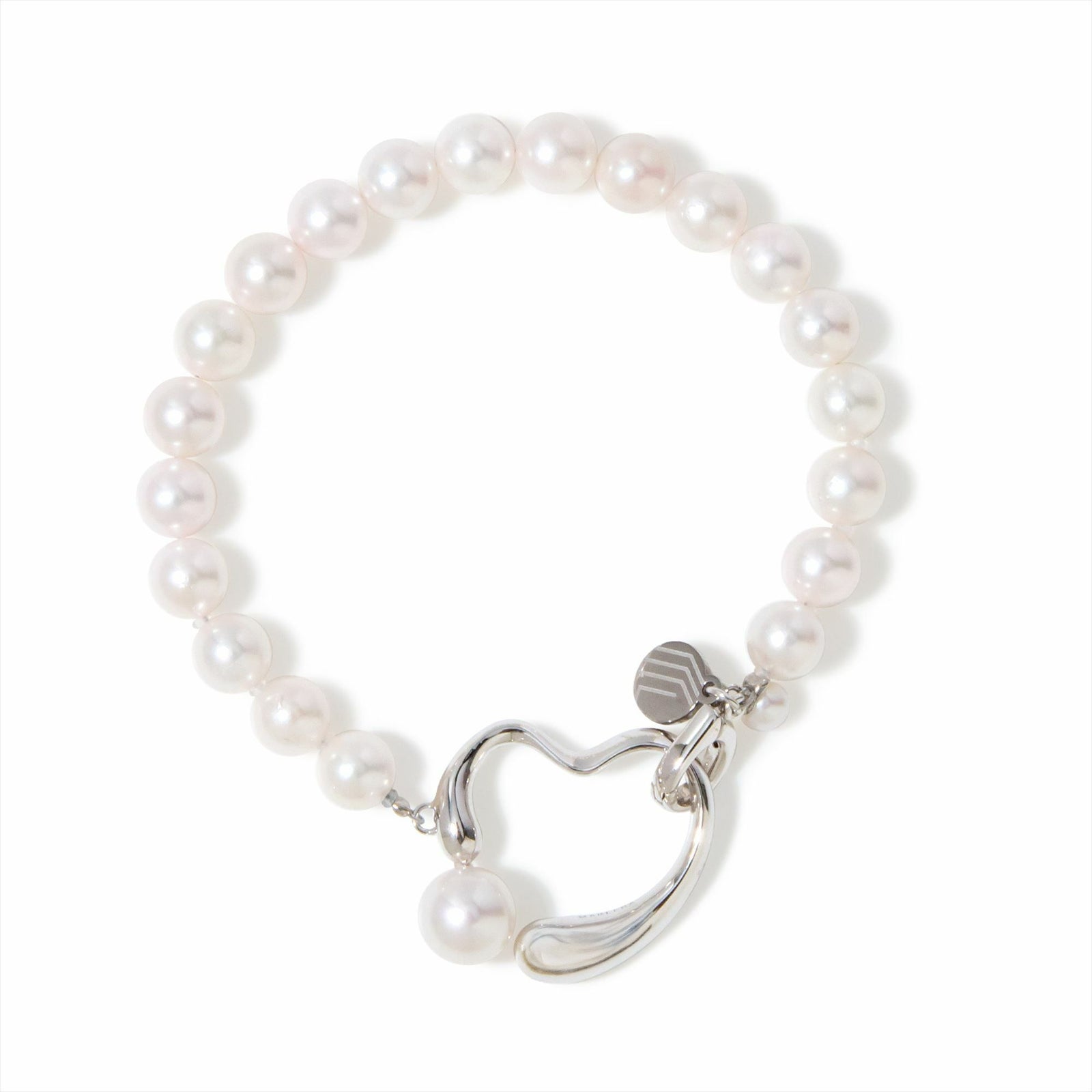 マルレナ メロディブレスレットあこや真珠 6.5-8.5mm SV925