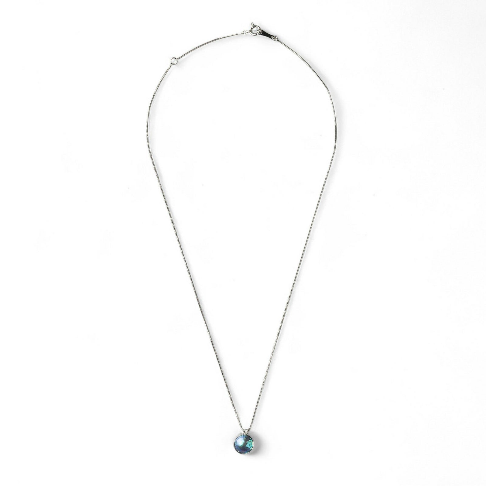 Abalone アワビ真珠 ペンダント　8mmUP K18YG RhP