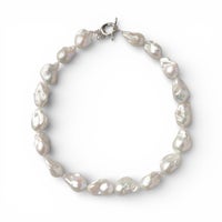 マルレナ マリーマンテルバロックパールネックレス　淡水真珠 12mmUP SV925